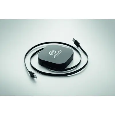 Cavo retrattile LINEA 100 100W con stampa - Immagine 7
