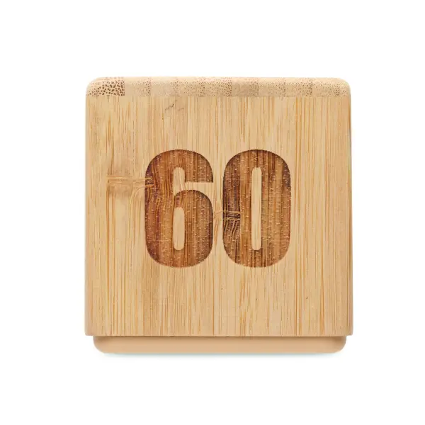 Timer da cucina CURT in bambù personalizzato - Immagine 4