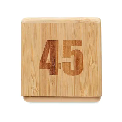 Timer da cucina CURT in bambù personalizzato - Immagine 6