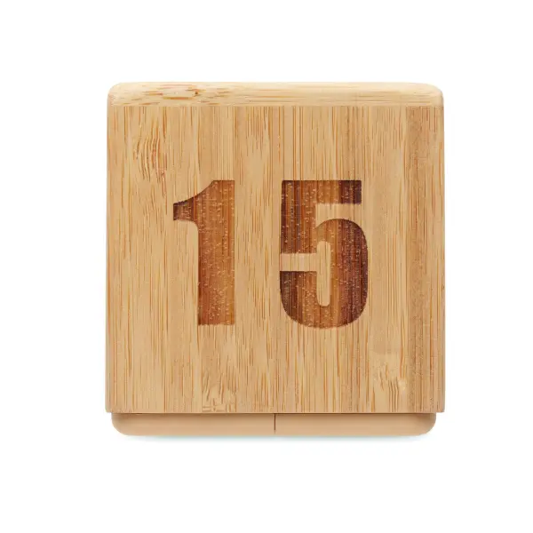 Timer da cucina CURT in bambù personalizzato - Immagine 9