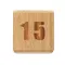 Timer da cucina CURT in bambù personalizzato - Anteprima 9