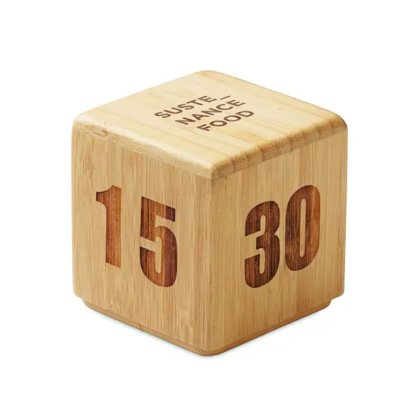 Timer da cucina CURT in bambù personalizzato - Immagine 7