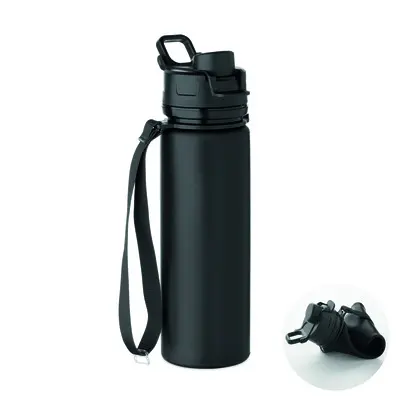 Borraccia pieghevole LETT 500 ml con logo - Immagine 2