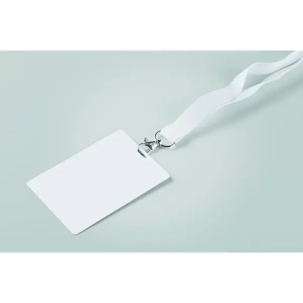 Porta badge BADLARGE 120 x 80 mm con stampa - Immagine 3