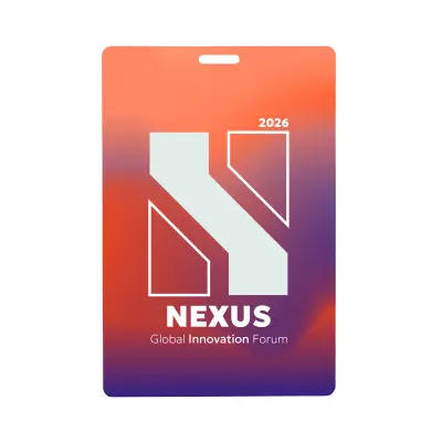 Porta badge BADLARGE 120 x 80 mm con stampa - Immagine 6