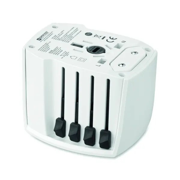 Adattatore da viaggio MUV USB AC30 PD personalizzato - Immagine 3