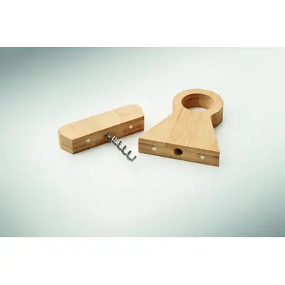 Supporto vino STANDTURN in bambù FSC personalizzato - Immagine 4