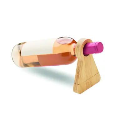 Supporto vino STANDTURN in bambù FSC personalizzato - Immagine 3