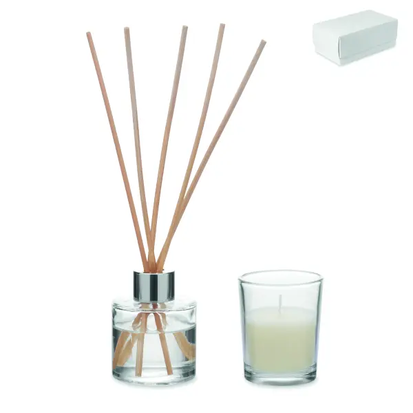 Diffusore ambiente MUSKA SET 40 ml con il tuo logo - Immagine 1