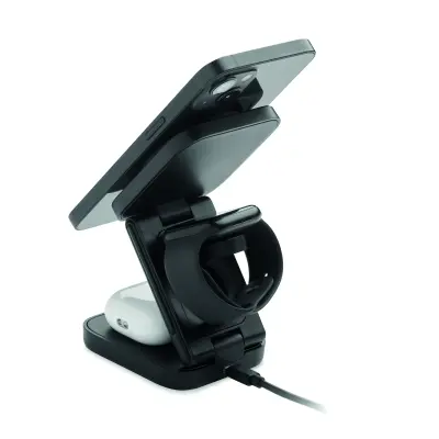 Caricatore wireless SATELIT 3 in 1 con il tuo logo - Immagine 5