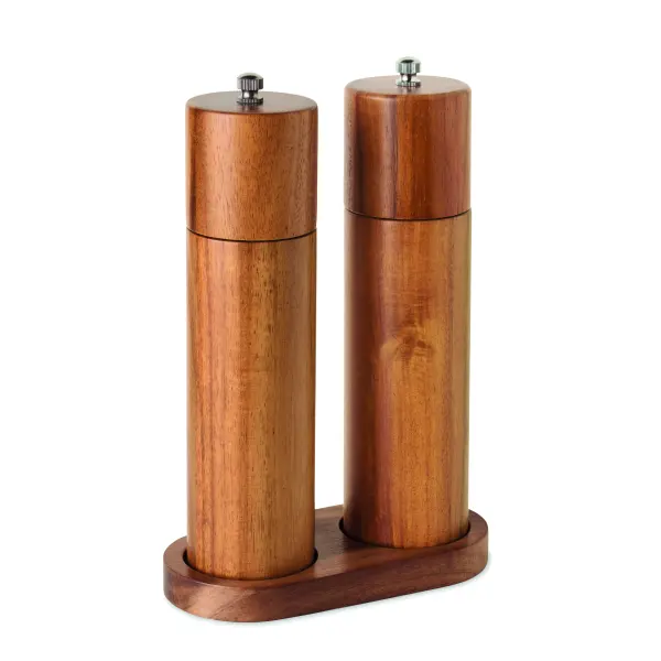 Set sale e pepe TUCCO SET in legno personalizzabile - Immagine 1