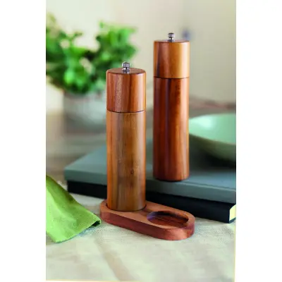 Set sale e pepe TUCCO SET in legno personalizzabile - Immagine 4
