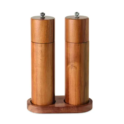 Set sale e pepe TUCCO SET in legno personalizzabile - Immagine 2