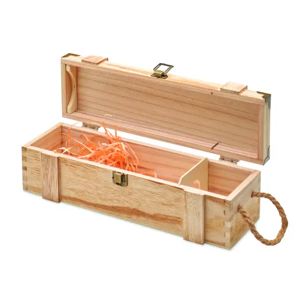 Scatola da vino VINBOX+ in legno personalizzata - Immagine 2