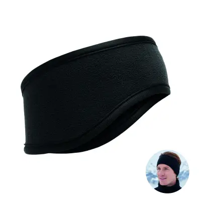 Fascia scaldacollo WAVES in pile personalizzata - Immagine 2