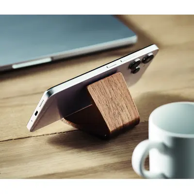 Porta telefono HOLD in legno personalizzato con stampa - Immagine 4