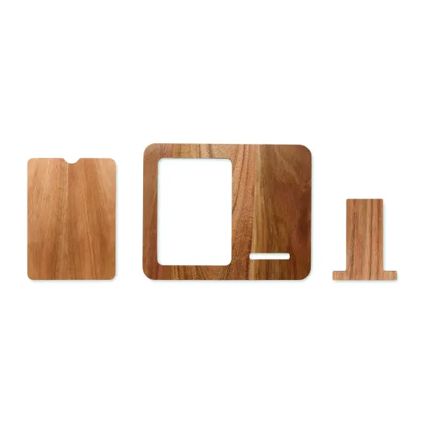Caricatore wireless FINWOOD in legno 15 W stampa - Immagine 6