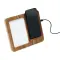 Caricatore wireless FINWOOD in legno 15 W stampa - Anteprima 8