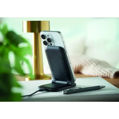 Caricatore wireless pieghevole POWERFOLD 15W con stampa - Immagine 5