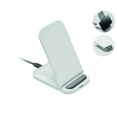 Caricatore wireless pieghevole POWERFOLD 15W con stampa - Immagine 8
