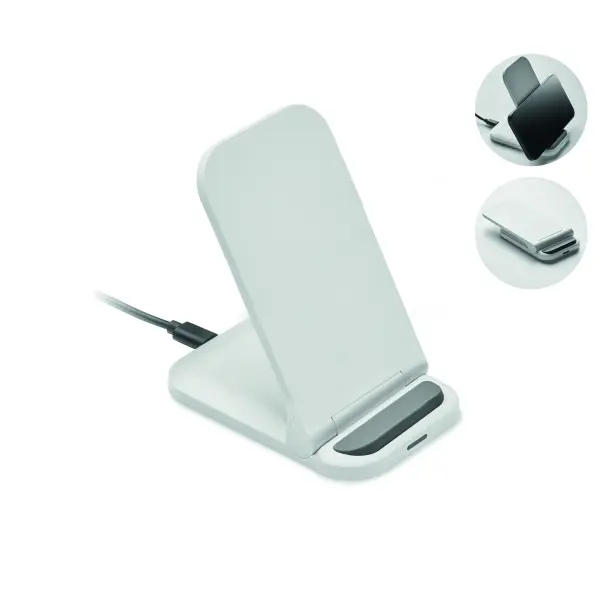 Caricatore wireless pieghevole POWERFOLD 15W con stampa - Immagine 8