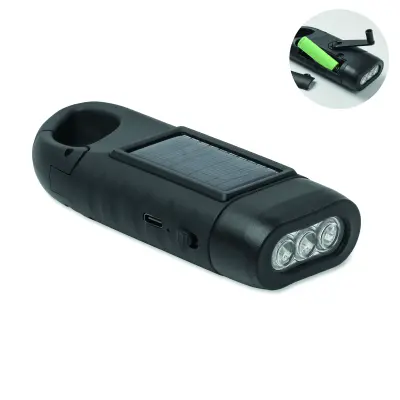 Torcia CRANCH a 3 LED personalizzata con il tuo logo - Immagine 2