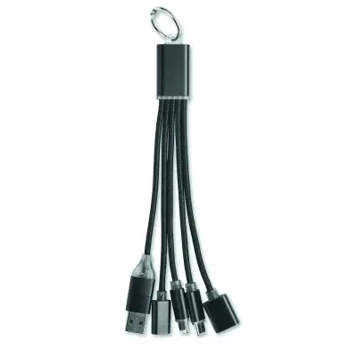 Portachiavi HUBLUE cavo dati e ricarica 3 in 1 - Immagine 3