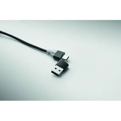 Portachiavi HUBLUE cavo dati e ricarica 3 in 1 - Immagine 5