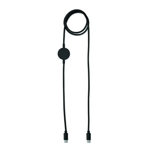 Cavo USB ARGER 1 m con stampa del tuo logo - Immagine 2