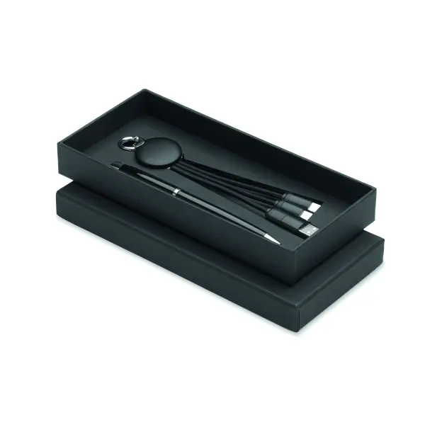 Cavo di ricarica INTWOS 2-in-1 promozionale - Immagine 1