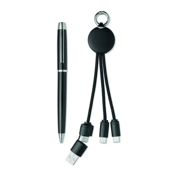 Cavo di ricarica INTWOS 2-in-1 promozionale - Immagine 2