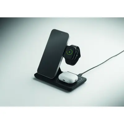 Caricatore wireless DOCK3 3 in 1 con logo - Immagine 9
