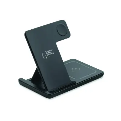 Caricatore wireless DOCK3 3 in 1 con logo - Immagine 6
