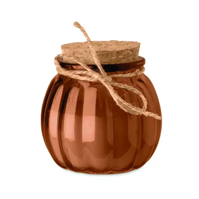 Candela profumata PUMKIN in vetro personalizzabile - Immagine 2