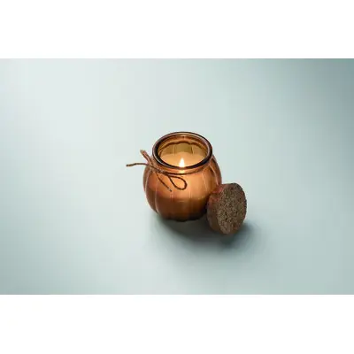 Candela profumata PUMKIN in vetro personalizzabile - Immagine 4