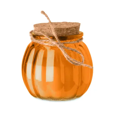 Candela profumata PUMKIN in vetro personalizzabile - Immagine 12