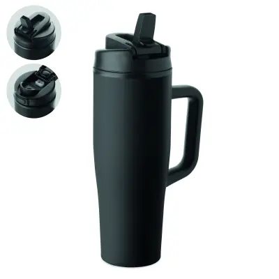Tazza termica ATLANTA 900 ml riciclata personalizzabile - Immagine 2