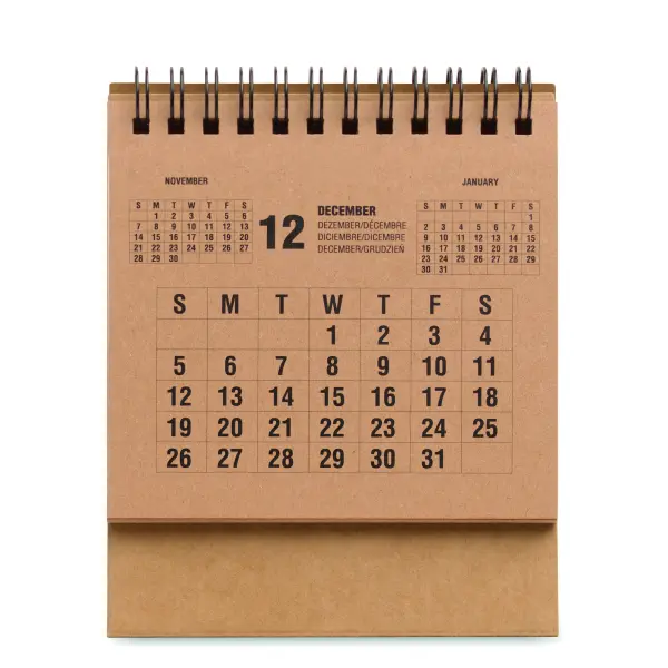 Calendario da tavolo YEARS 4 anni personalizzato - Immagine 5