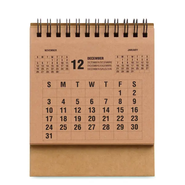 Calendario da tavolo YEARS 4 anni personalizzato - Immagine 7