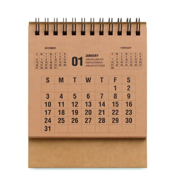 Calendario da tavolo YEARS 4 anni personalizzato - Immagine 3