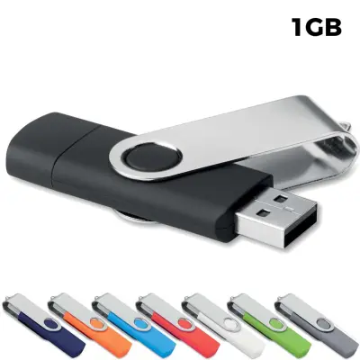 USB 1GB Flash Drive - Twister USB-OTG