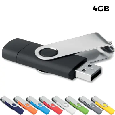 USB 4GB Chiavetta USB Promozionale - Twister OTG