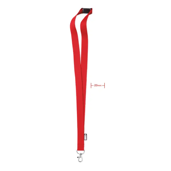 Lanyard rPET LANY RPET con meccanismo sicurezza - Immagine 9