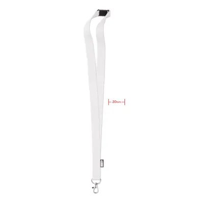 Lanyard rPET LANY RPET con meccanismo sicurezza - Immagine 12
