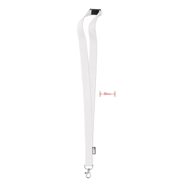 Lanyard rPET LANY RPET con meccanismo sicurezza - Immagine 12