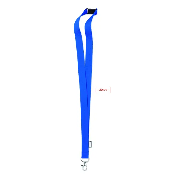 Lanyard rPET LANY RPET con meccanismo sicurezza - Immagine 15