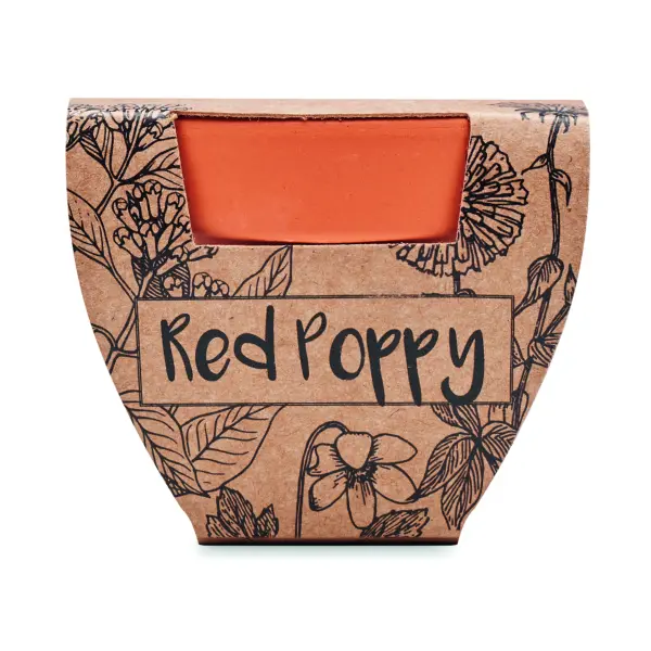 Semi di papavero - RED POPPY - Immagine 2