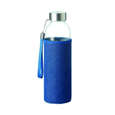 Bottiglia in vetro con pouch - 500 ml - UTAH DENIM - Immagine 1