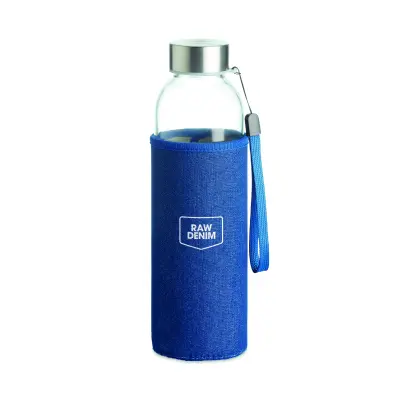 Bottiglia in vetro con pouch - 500 ml - UTAH DENIM - Immagine 4