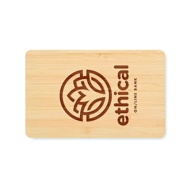 Scheda RFID in bamboo - CUSTOS + - Immagine 5